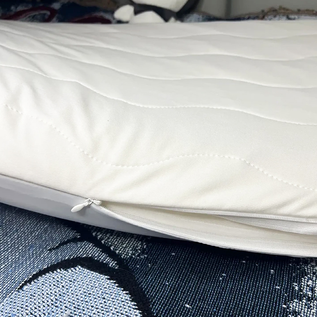 hidden zipper pillowcase