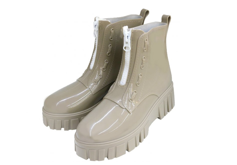 Zipper for rainboots