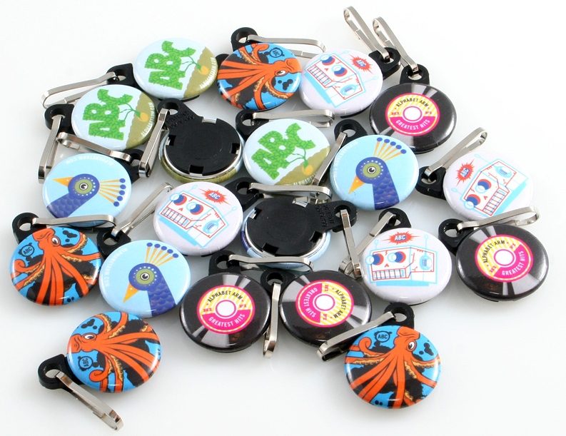 Custom Zipper Pulls