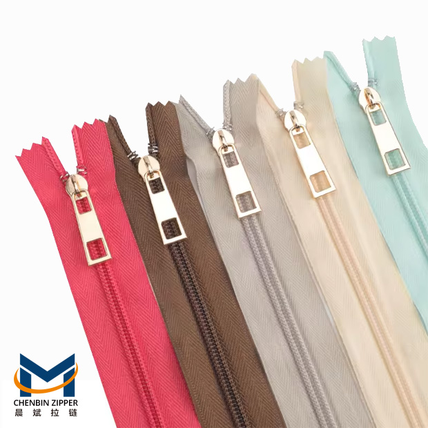 High-Performance Close End Nylon zipper